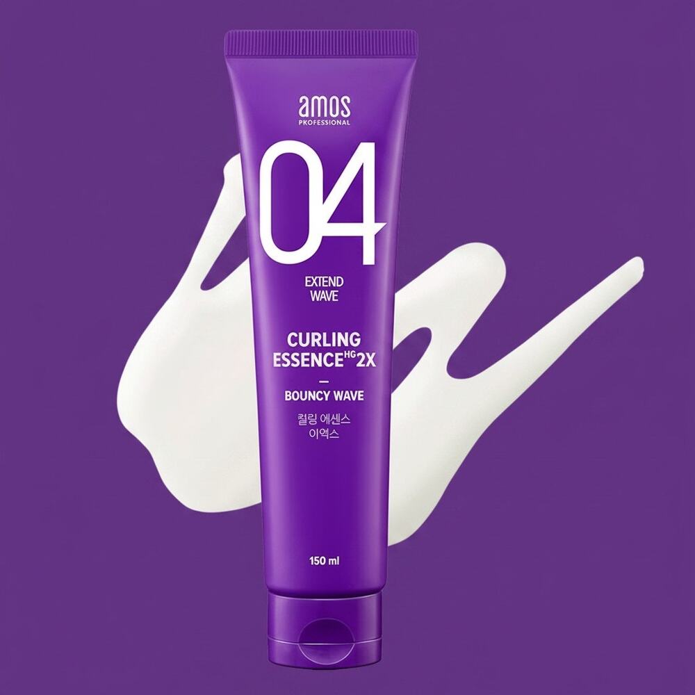 AMOS PROFESSIONAL Curling Essence 2X Bouncy Wave 5 fl oz Korean Hair Care